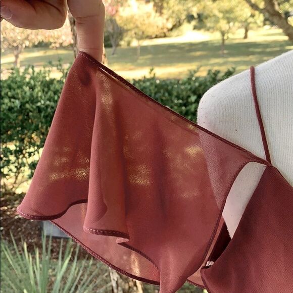 Jenny Yoo Bridesmaid Dress Mila: Cinnamon Rose - Picture 6 of 7